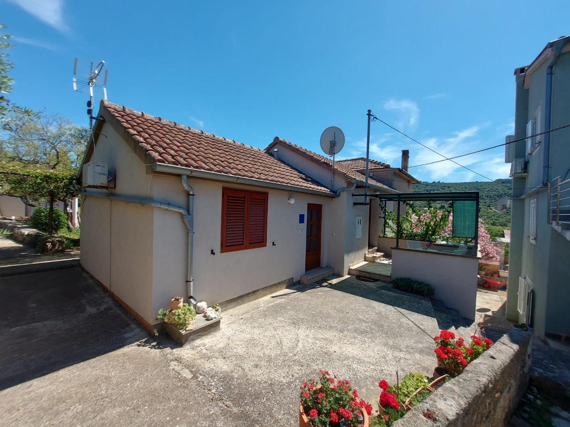 Apartmani Bugenvilija Brbinj Kültér fotó